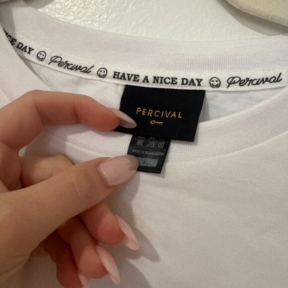 NWOT - Percival 100% Cotton Embroidered Dog Astronaut T-Shirt Men’s Size XL - Picture 3 of 4